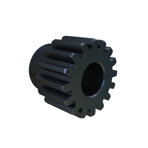 MARTIN SPROCKET S1016 Spur Gear, 10 Diametral Pitch, 1.6 Inch Pitch Dia., Reborable, Steel | AK2YRE