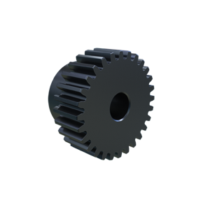 MARTIN SPROCKET S1028 Spur Gear, 10 Diametral Pitch, 2.8 Inch Pitch Dia., Reborable, Steel | AK2YRW