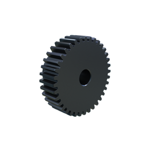 MARTIN SPROCKET S1036 Stirnrad, 10-Zoll-Teilung, 3.6-Zoll-Teilungsdurchmesser, wiederaufbohrbar, Stahl | AK2YTH