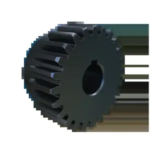 MARTIN SPROCKET S1224BS 5/8 Spur Gear, 12 DP, 14.5 Deg., 24 Teeth, 2 Inch Pitch Dia., Steel | AK3BTF