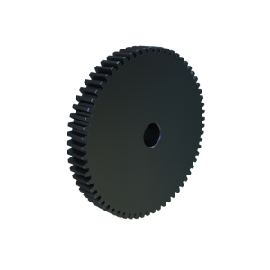MARTIN SPROCKET S1264 Stirnrad, 12 Durchmesserteilung, 5.333 Zoll Teilungsdurchmesser, wiederaufbohrbar, Stahl | AK3BGC