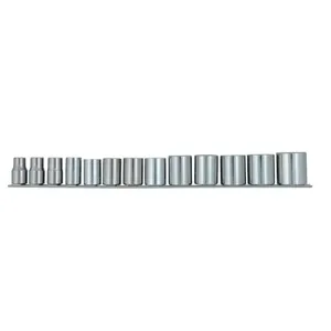 MARTIN SPROCKET S13K Socket Set, SAE, 1/2 Inch Drive Size, Chrome, Alloy Steel, Pack Of 13 | BC8YKE