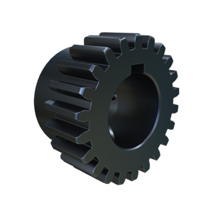 MARTIN SPROCKET S1622BS 1/2 Spur Gear, 16 Diametral Pitch, 1.375 Inch Pitch Dia., Bore To Size, Steel | AL4MXF