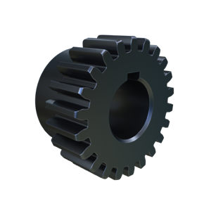 MARTIN SPROCKET S1622BS 5/8 Spur Gear, 16 Diametral Pitch, 1.375 Inch Pitch Dia., Bore To Size, Steel | AL4MXG