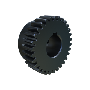 MARTIN SPROCKET S1630BS 3/4 Spur Gear, 16 DP, 14.5 Deg., 30 Teeth, 1.875 Inch Pitch Dia., Bore To Size, Steel | AZ3ZLB