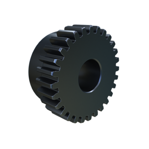 MARTIN SPROCKET S2028BS 1/2 Spur Gear, 20 Diametral Pitch, 1.4 Inch Pitch Dia., Bore To Size, Steel | AL4MYQ