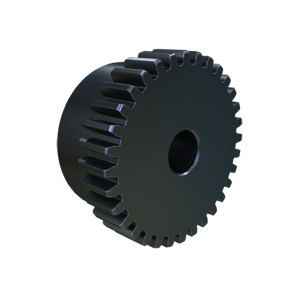 MARTIN SPROCKET S2032BS 3/8 Spur Gear, 20 Diametral Pitch, 1.6 Inch Pitch Dia., Bore To Size, Steel | AZ4PUK