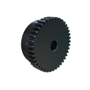 MARTIN SPROCKET S2040BS 3/8 Spur Gear, 20 DP, 14.5 Deg., 40 Teeth, 2 Inch Pitch Dia., Bore To Size, Steel | AL4MZC