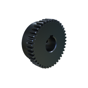 MARTIN SPROCKET S2040BS 5/8 Spur Gear, 20 DP, 14.5 Deg., 40 Teeth, 2 Inch Pitch Dia., Bore To Size, Steel | AL4MZD