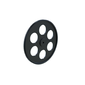 MARTIN SPROCKET S4144 Spur Gear, 4 Diametral Pitch, 36 Inch Pitch Dia., Reborable, Steel | AK3BBE