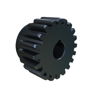 MARTIN SPROCKET S620BS 1 Spur Gear, 6 Diametral Pitch, 3.333 Inch Pitch Dia., 1 Inch Bore, Bore To Size, Steel | AL4MZT