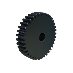 MARTIN SPROCKET S636 Spur Gear, 6 Diametral Pitch, 6 Inch Pitch Dia., Reborable, Steel | AK3BCX