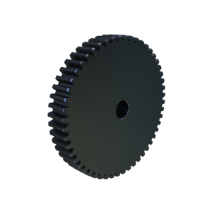 MARTIN SPROCKET S652 Spur Gear, 6 Diametral Pitch, 8.666 Inch Pitch Dia., Reborable, Steel | AL4ZXM