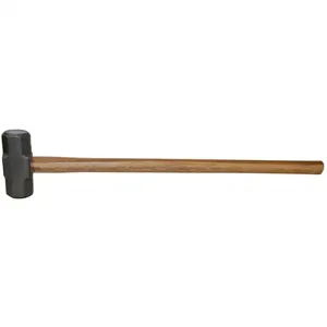 MARTIN SPROCKET S8410H Sledge Hammer, Wood Handle, 10 lb. Head Size, Steel | BD3AQP