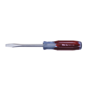 MARTIN SPROCKET SDS4-1 Screwdriver, Square-Blade, 1/4 Inch Blade Width, 4 Inch Blade Length, Alloy Steel | BD3MGY