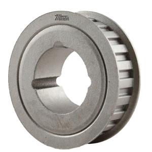 MARTIN SPROCKET TB40L050 Timing Pulley, 40 Teeth, 0.563 Inch Face Width, 0.5 Inch Belt Width, Steel | AK6DJJ