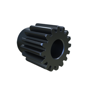 MARTIN SPROCKET TS1016 Stirnrad, 10-Zoll-Teilung, 1.6-Zoll-Teilungsdurchmesser, wiederaufbohrbar, Stahl | AK3DGV