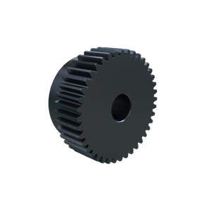 MARTIN SPROCKET TS1040 Stirnrad, 10-Zoll-Teilung, 4-Zoll-Teilung Durchmesser, wiederaufbohrbar, Stahl | AK3AJR