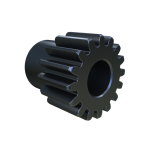 MARTIN SPROCKET TS2016 Stirnrad, 20 Durchmesserteilung, 0.8 Zoll Teilungsdurchmesser, wiederaufbohrbar, Stahl | AK2ZZP