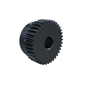 MARTIN SPROCKET TS2036 Stirnrad, 20 Durchmesserteilung, 1.8 Zoll Teilungsdurchmesser, wiederaufbohrbar, Stahl | AZ4EDY