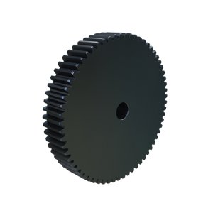 MARTIN SPROCKET TS664 Stirnrad, 6 Durchmesserteilung, 10.666 Zoll Teilungsdurchmesser, wiederaufbohrbar, Stahl | AK3DGF