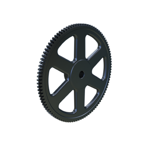 MARTIN SPROCKET W10100 Worm Gear, 10 Diametral Pitch, 10 Inch Pitch Dia., Reborable, Cast Iron | AK2VXG