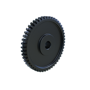MARTIN SPROCKET W1050 Schneckengetriebe, 10 Durchmesserteilung, 5 Zoll Teilungsdurchmesser, ausbohrbar, Gusseisen | AK2VXB