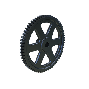 MARTIN SPROCKET W464 Schneckenrad, 4 Durchmesserteilung, 16 Zoll Teilungsdurchmesser, ausbohrbar, Gusseisen | AZ4ACM