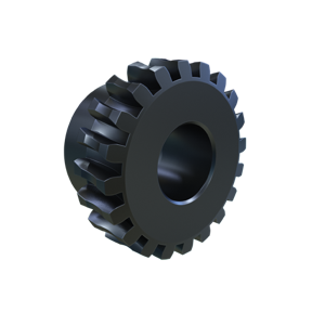 MARTIN SPROCKET WB1020D Worm Gear, 10 Diametral Pitch, 2 Inch Pitch Dia., Reborable, Bronze | AK2VKF