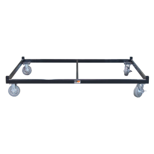 MARTINS INDUSTRIES MLTFD-D Dolly, Tyre Rack, 69.29 x 47.63 x 11.02 Inch Size, Steel, Black | CE8PVF