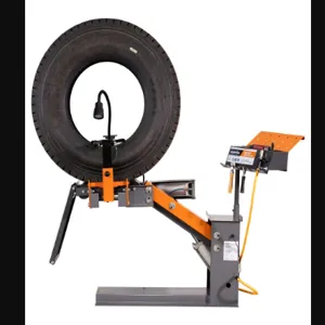 MARTINS INDUSTRIES MTRS-HD Pneumatic Tyre Spreader, 264.55 lbs Load capacity, Steel, Grey And Orange | CE8PUG