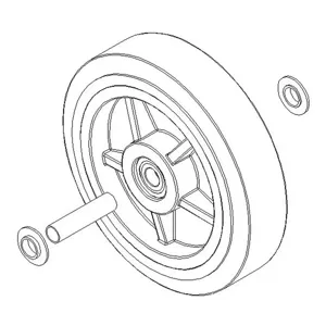 MARTINS INDUSTRIES SP-0012 Rigid Wheel | CE8PVQ