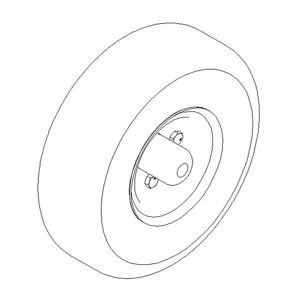 MARTINS INDUSTRIES SP-0016 Solid Wheel | CE8PVV