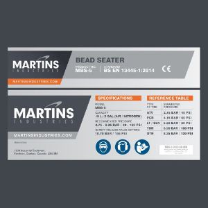 MARTINS INDUSTRIES SP-0044 Produkt- und Warnetikett | CE8PXA