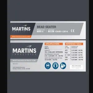 MARTINS INDUSTRIES SP-0044 Product And Warning Label | CE8PXA