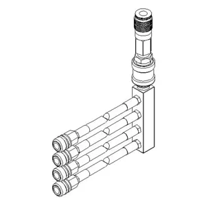 MARTINS INDUSTRIES SP-0054 Manifold, 4 Hoses, 180 Inch Length | CE8PXL