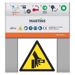MARTINS INDUSTRIES SP-0060 Produkt- und Warnetikett | CE8PXT