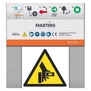 MARTINS INDUSTRIES SP-0060 Product And Warning Label | CE8PXT