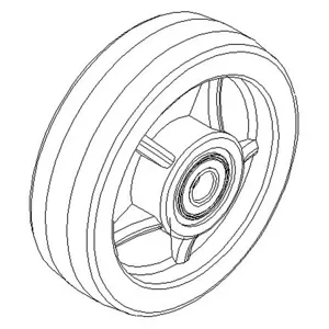 MARTINS INDUSTRIES SP-0073 Rigid Wheel | CE8PXZ