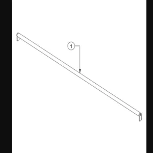 MARTINS INDUSTRIES SP-0108 Removable Bar | CE8PYY