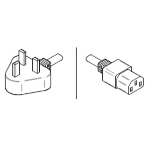 MARTINS INDUSTRIES SP-0152 Power Supply Cable, Type G | CE8QAM