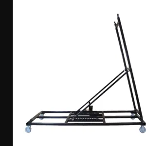 MARTINS INDUSTRIES TC-STAND-1518 Mobile Stand, Tyre Conveyor, 109 x 40 x 108 Inch Size, Steel, Black | CE8PVB