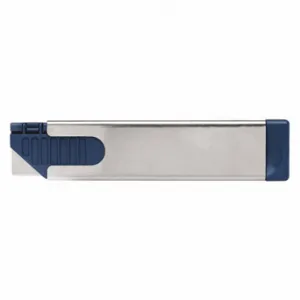 MARTOR 447.02 Handy Mip, Level 4, Semi Auto Retractable, 4 Inch Overall Length, Metal, Blue/Silver | CT2GRQ 64NP89