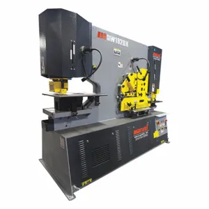 AMADA MARVEL MSIW192DX Ironworker, 230V AC /Three-Phase, 5 Stations, 192 Tonf Hydraulic Force, 42 A Current | CT2GUP 419J42