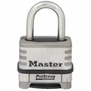 MASTER 1174 Combination Padlock, Scrolling Combo Padlocks, 1-1 1/2 Inch, 1/2-1 in | CT2HCC 5JKW7