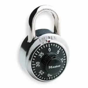 MASTER 1500DWWG Combination Padlock, Dial Combo Padlocks, Less than 1 Inch, 1/2-1 in | CT2HBG 6X694