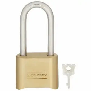 MASTER 175LHSS Combination Padlock, Scrolling Combo Padlocks, 2-4 Inch, 1/2-1 in | CT2HCE 5JKW8