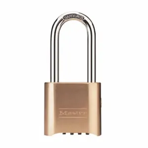 MASTER 176LH Combination Padlock, Key-Controlled Scrolling Combo Padlocks, 2-4 in | CT2HBP 3KJJ2