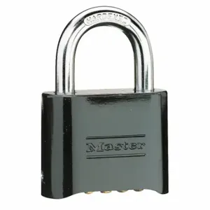 MASTER 178D Combination Padlock, Scrolling Combo Padlocks, 1-1 1/2 Inch, 1/2-1 in | CT2HBU 6JD54