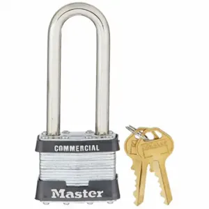 MASTER 21KALJ Padlock, 2 1/2 Inch Vertical Shackle Clearance, 3/4 Inch Horizontal Shackle Clearance | CT2HYG 1U126